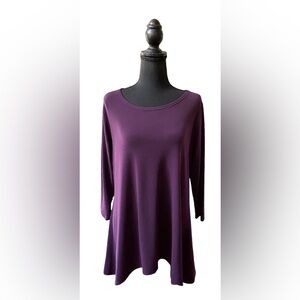 Alfani: Plum Purple Swing Slinky Dress